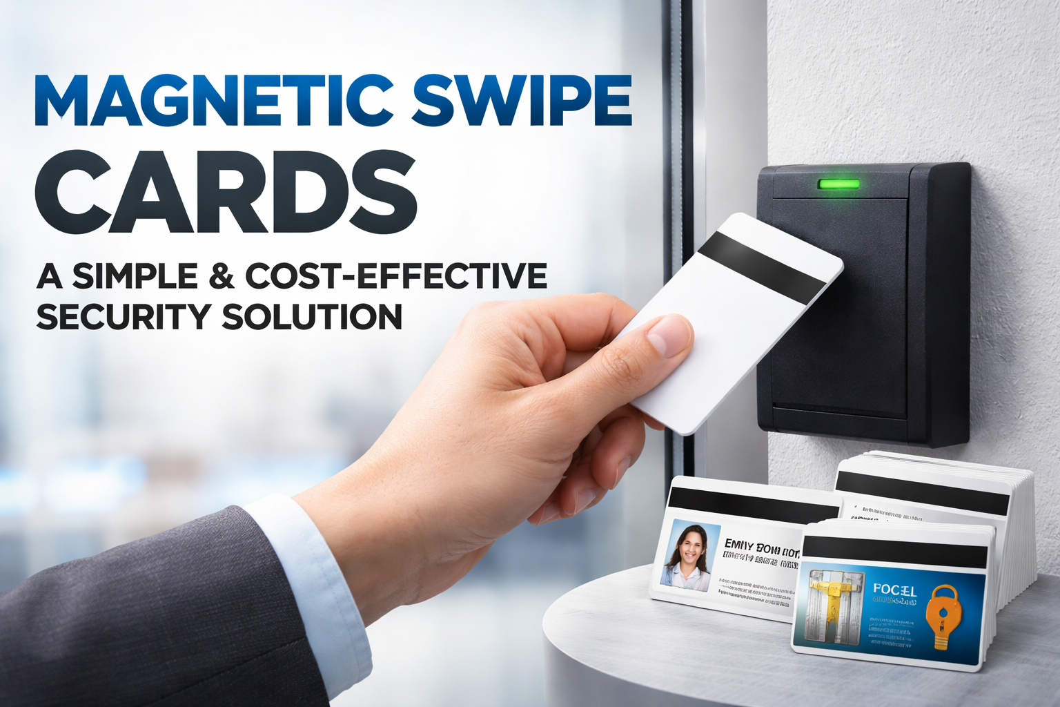 Magnetic Swipe Cards: A Simple & Cost-Effective Security Solution