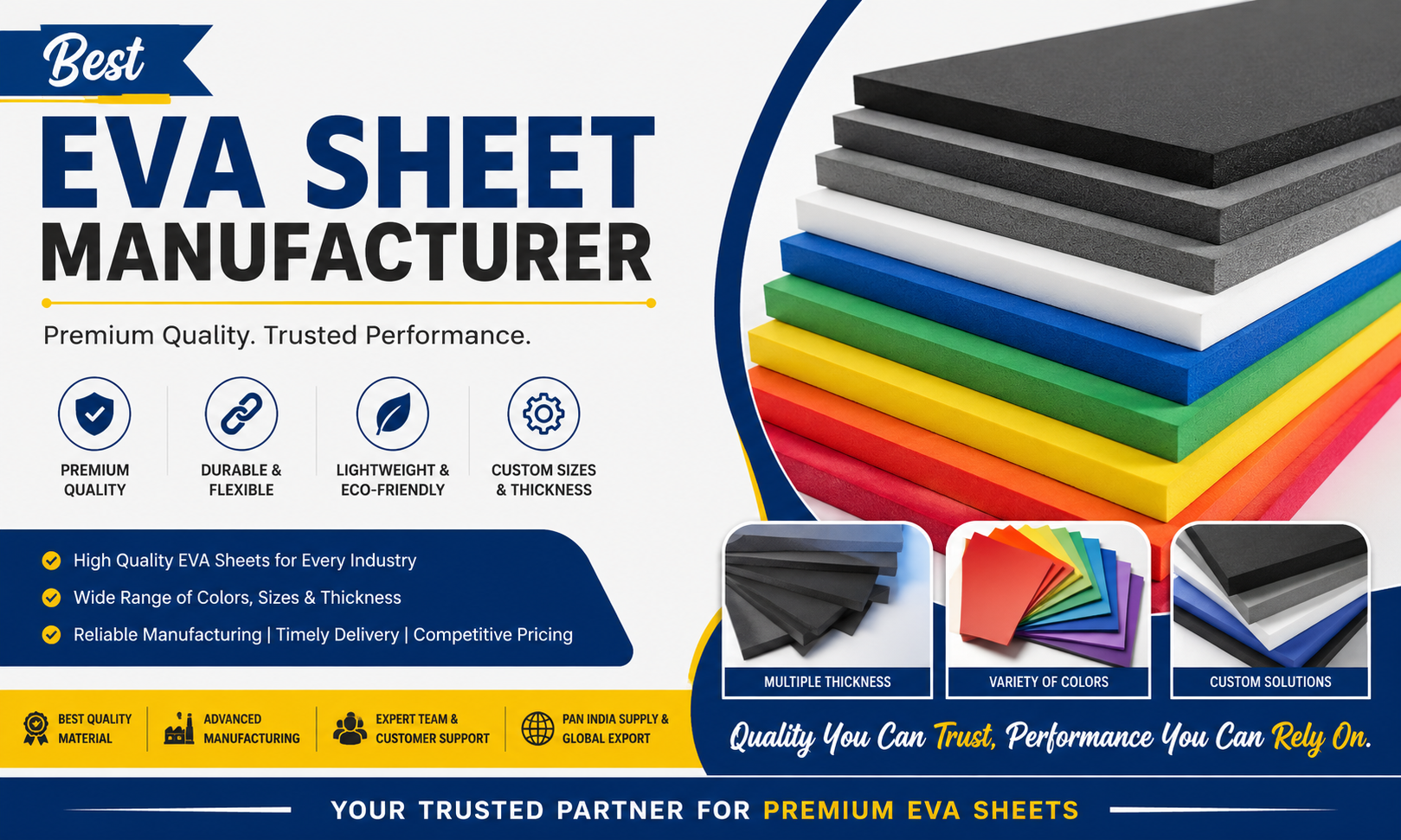 How to Choose the Best EVA Sheet Manufacturer for Your Business: A Complete Buyer's Guide
