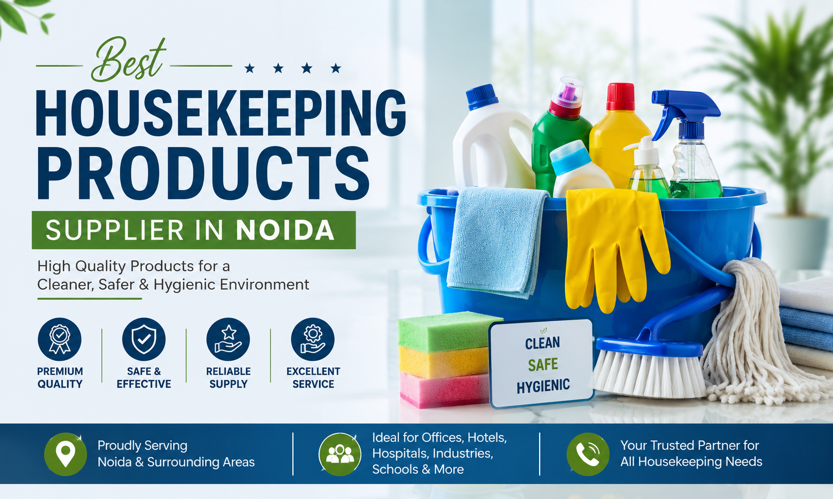 How to Choose the Best Housekeeping Products Supplier in Noida: A Complete Buyer's Guide