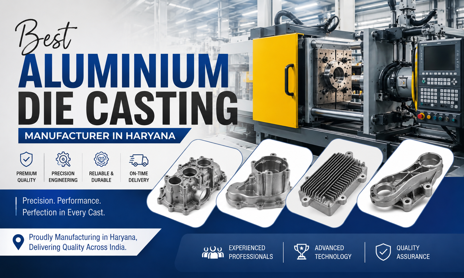 How to Choose the Best Aluminium Die Casting Manufacturer in Haryana