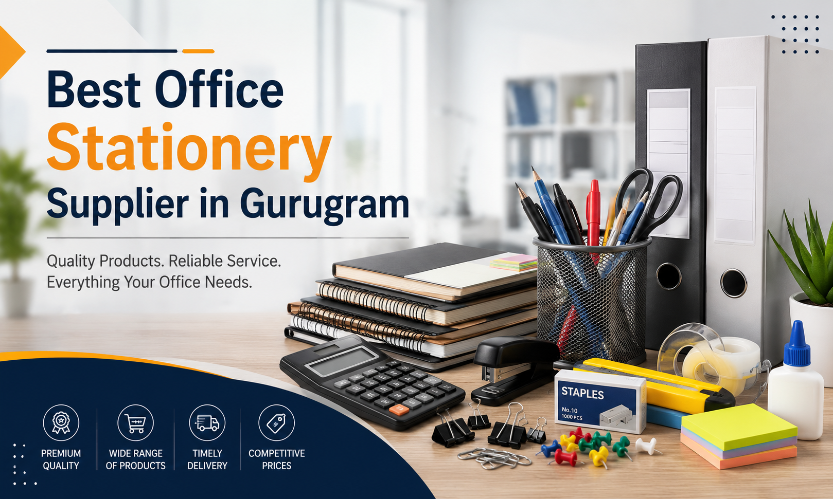 How to Choose the Best Office Stationery Supplier in Gurugram: A Practical Buying Guide