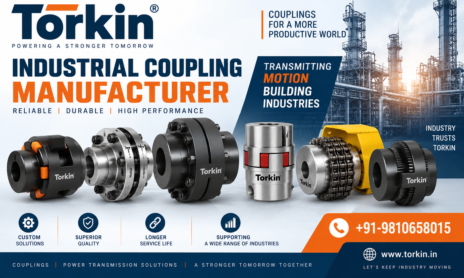 How to Choose the Right Industrial Coupling Manufacturer for Your Application