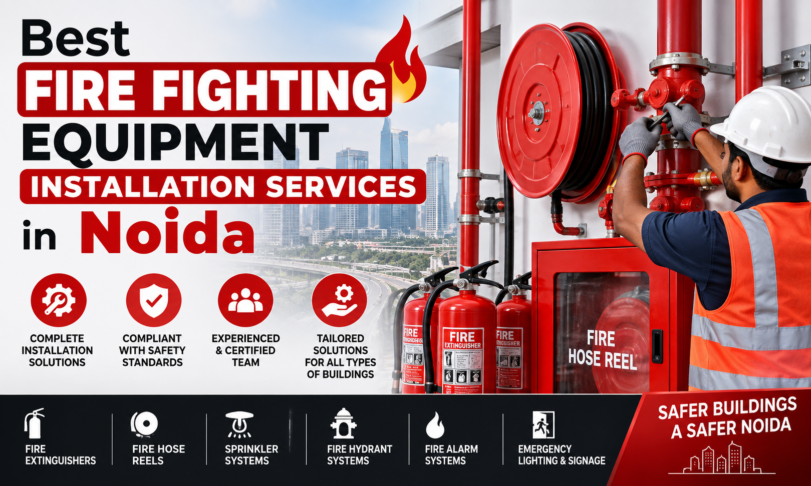 How to Choose the Best Fire Fighting Equipment Installation Services in Noida (Complete Buyer's Guide)